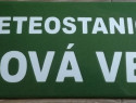 Znak meteostanice Nová Ves .